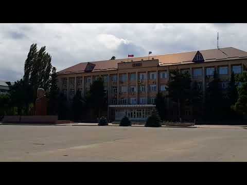 Избербаш,  Дагестан - главная площадь города  (Dagestan, Izberbash, city square)