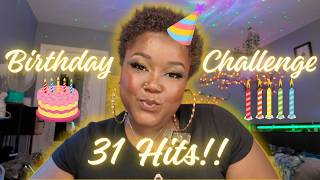 faded challenge for my 31st birthday!!