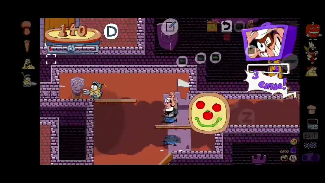 nothing there's on Game Jolt: I GOT PIZZA TOWER ON MOBILE *eggplant build*