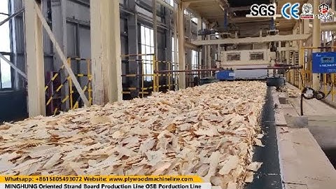 OSB production line /OSB making machine -China Shandong MingHung Machine