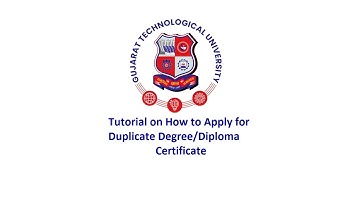 Tutorial on how to apply for duplicate degree/diploma certificate