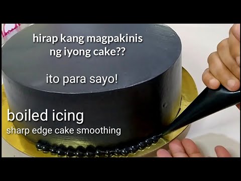 Video: Glossy Icing Para Sa Cake: Kung Paano Mo Ito Gagawin