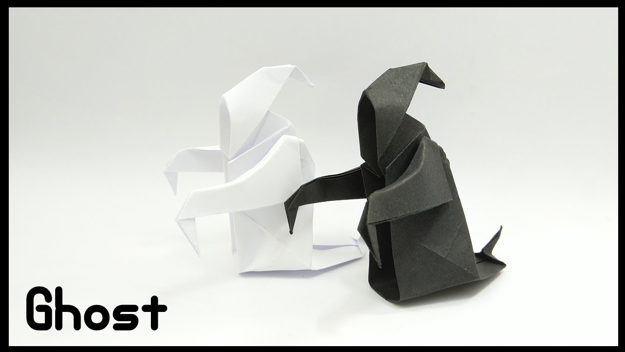 Ghost Origami - Step by Step Easy | Gấp con ma dễ nhất quả đất ...