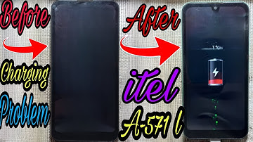 itel A571L Charging Problem Charging Not Work Repair #solution