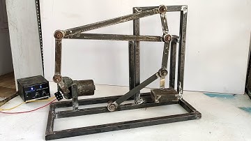 Double Toggle action press-mechanical model.