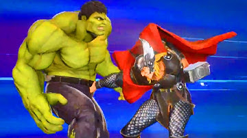Marvel vs Capcom Infinite - Hulk vs Thor Gameplay Trailer