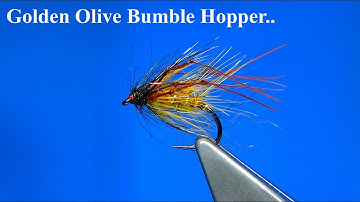 Tying a Golden Olive Bumble Hopper with Davie McPhail