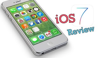 iOS 7 Review - First Look and Demo on iPhone 5