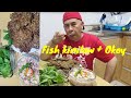 Fish kinilaw + Okoy