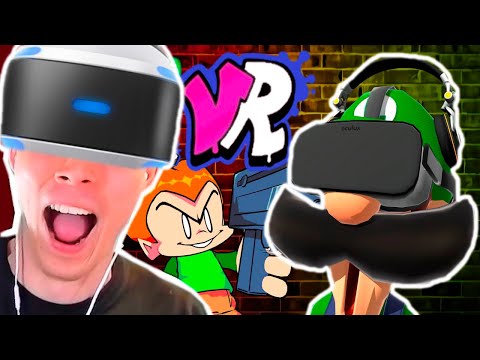 Видео: FNF В VR С ЛУИДЖИ ! - FRIDAY NIGHT FUNKIN' IN VR!!! | Luigi Plays: FRIDAY NIGHT FUNKIN VR!!! Реакция