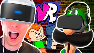 FNF В VR С ЛУИДЖИ ! - FRIDAY NIGHT FUNKIN' IN VR!!! | Luigi Plays: FRIDAY NIGHT FUNKIN VR!!! Реакция