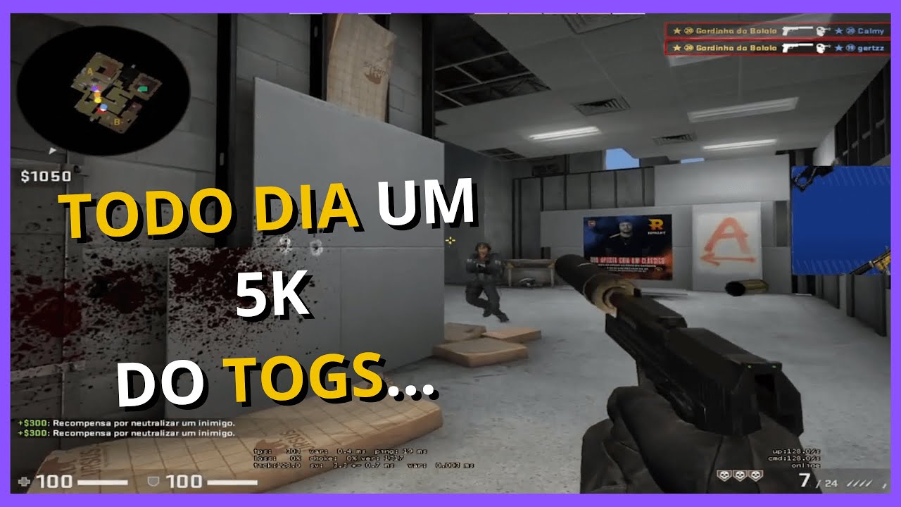 5K DO TOGS MAIS UMA VEZ - TOGSFPS - CSGO