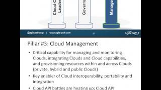 Three Pillars of Cloud Computing Success Webinar