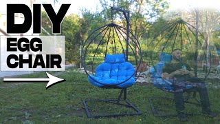 DIY - Egg Chair  EASY WAY! HomeMade!