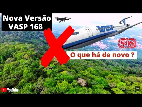 Nova Versão do Desastre Aéreo do Boeing 727-200 da VASP Voo 168 na ...