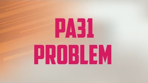 Autoconer AC 5 spindle PA31 problem