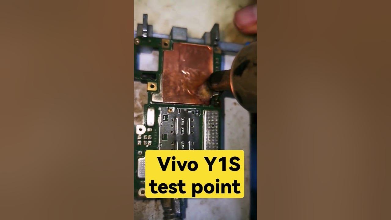 vivo Y1S test point