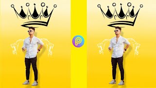 Trending King Crown👑 | Trending Photo Editing 🔥 | trending picsart editing | Crown King Edit #shorts screenshot 2