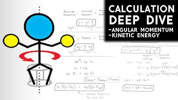 Spinning in a Chair Physics Demo | Calculate Increase in Angular Velocity and Kinetic Energy
