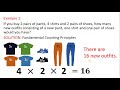 Fundamental Counting Principle // Counting Techniques