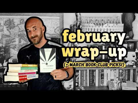 February 📚 Reading Wrap-Up + March Book Club Picks!