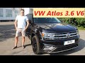Обзор VW Atlas 3.6 V6 (4Motion). Цена, расход, отзыв владельца