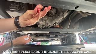 Transfer Case Fluid Change F150