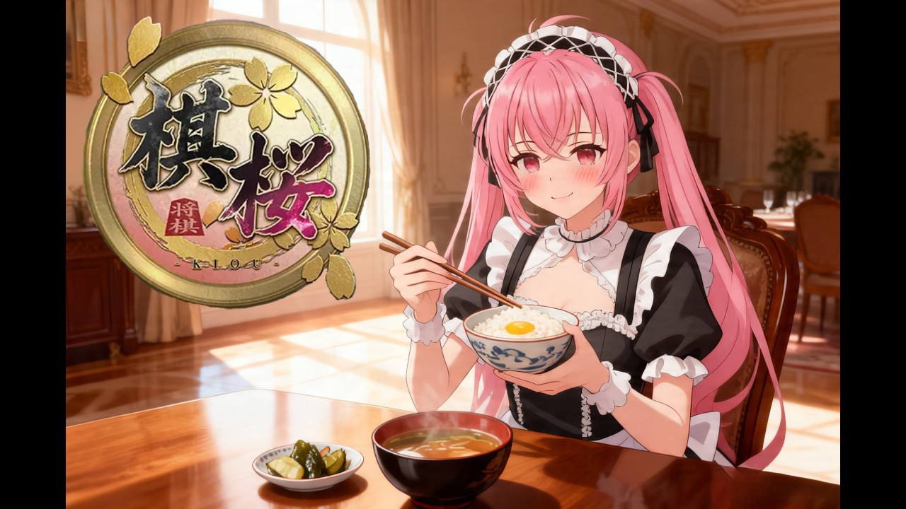 棋桜】 とりあえず初段を目指す棋桜配信#14 眠気覚ましの将棋 - YouTube