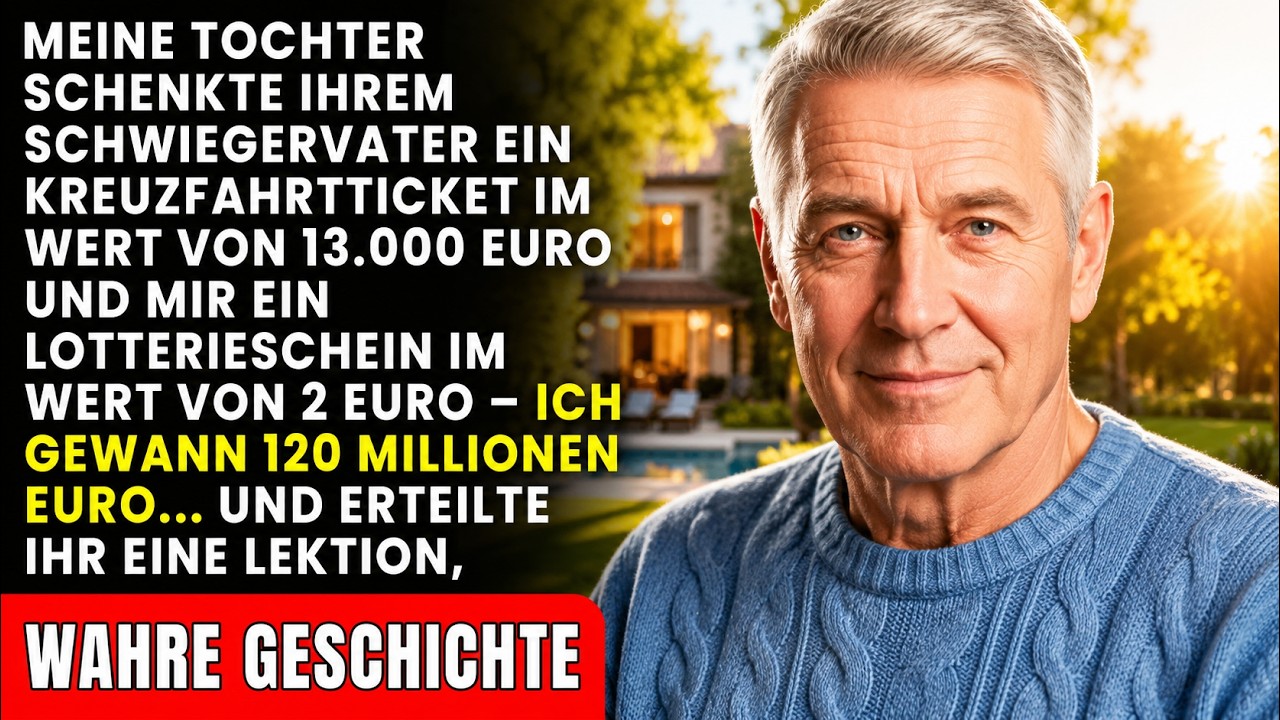 Am Vatertag schob meine Tochter Klara mir einen zerknitterten Lottoschein über den Tisch – direkt neben die Soßenschüssel. „Wenn du gewinnst, gehört die Hälfte mir“, sagte sie. Doch dann holte sie...