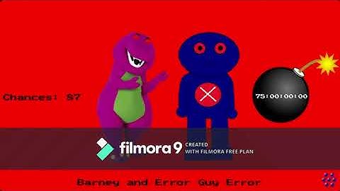 Barney and Error Guy Error 2 (Barney Error 75) [Part 7] {But with this music}
