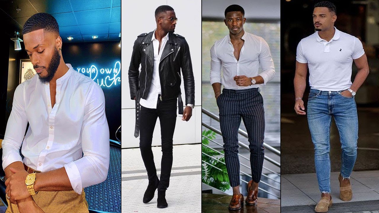 Black Men Fashion 2021 | Black Skin Men Outfits Ideas 2021 | Black Men ...