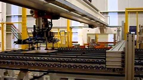 Crossbar Robot Destacker Tooling