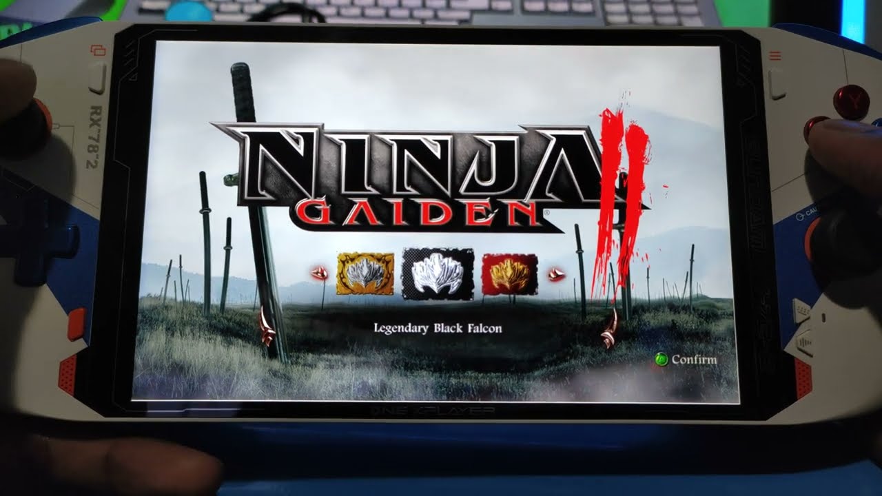 OneXplayer Mini Pro [Gundam Edition] 6800u Ninja Gaiden II Xenia