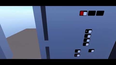 Schindler MT Hydraulic Elevator at Schindler elevator Testing On Roblox.