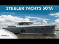 Steeler yachts 50 ta  yacht tour completo esterni e cabine  che bella