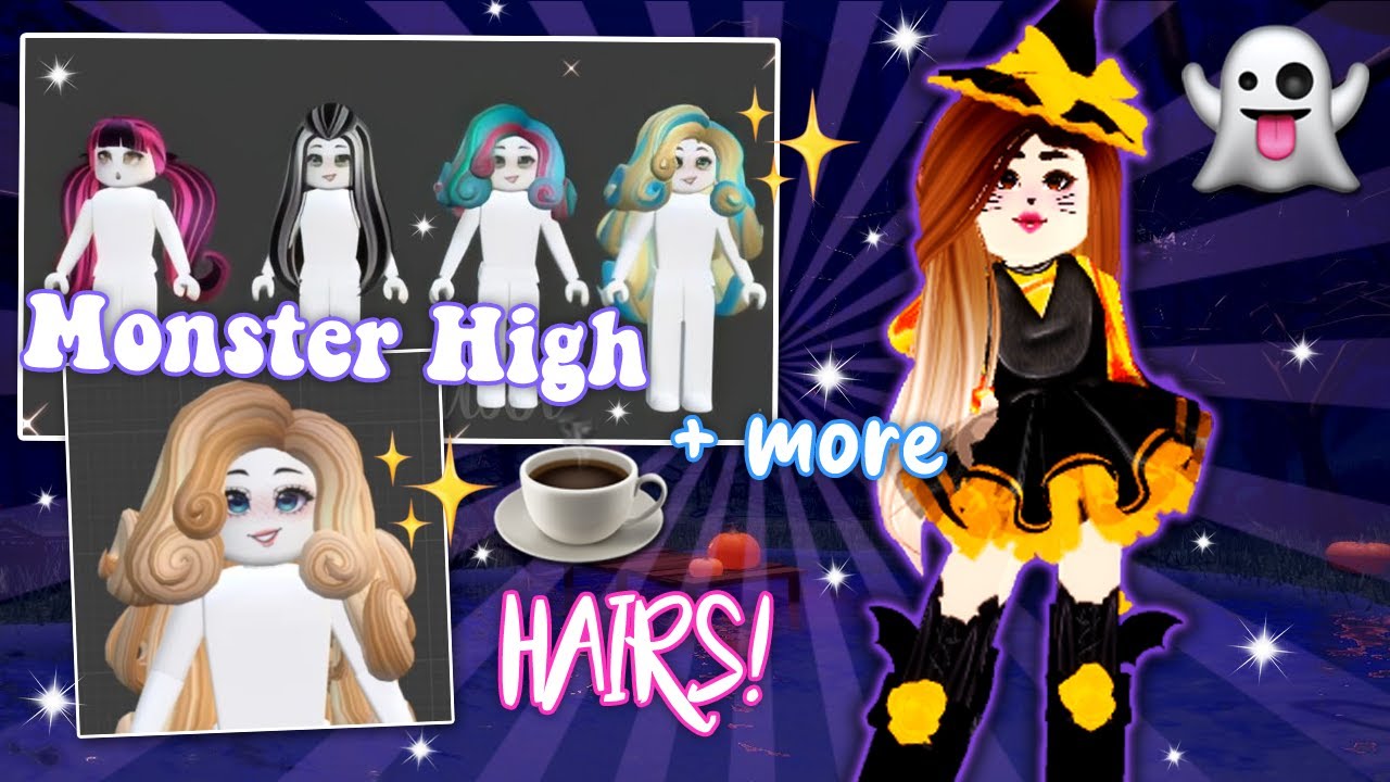 New Monster High Hairs Coming Quiz Obby More Royale High New Tea Spill Leaks Updates Youtube - monster high roblox