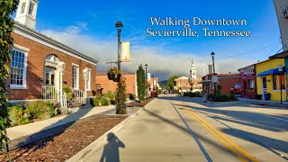 Walking Downtown Sevierville, Tennessee | Dolly Parton's Hometown