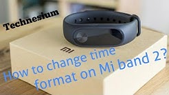 How To Change Time Format On Mi Band?