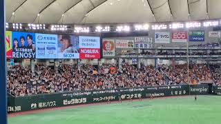 2026年8月2日 巨人VSDeNA 巨人(読売ジャイアンツ) スタメン1ー9選手応援歌