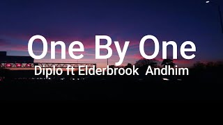 Diplo - One By One (feat. Elderbrook & Andhim) (Lyrics)