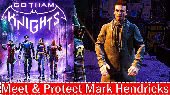 Gotham Knights Meet & Protect Mark Hendricks