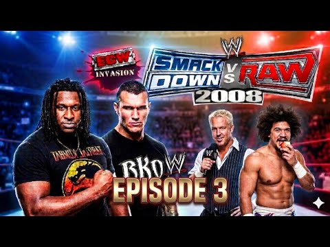 WWE smackdown vs Raw 2008 Season mode / 24/7 (part 3)