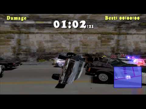 Driver 1 PS1 Survival Cheats RAIN No Damage SAN FRANCISCO