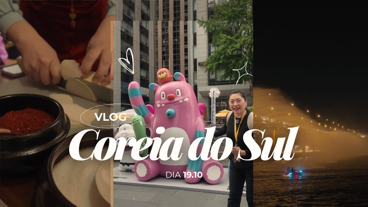 Fui ver como é uma Aula de KIMCHI na Coréia - Vlog Seoul 3