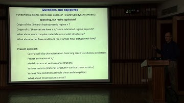 13. Wall Slip Mechanism in Yield Stress Fluids by Philippe Coussot