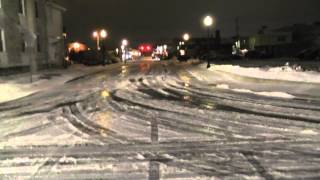 Icy Streets in Lansdale, PA 030315