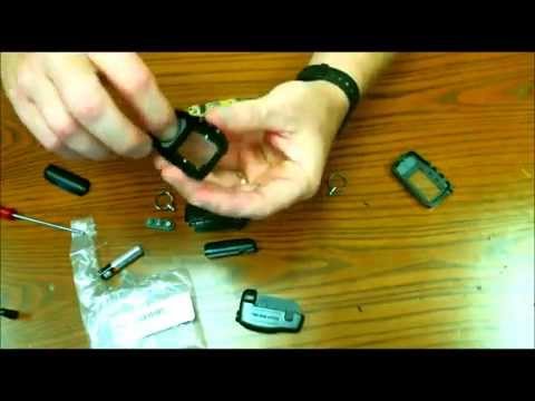 Replacing your 2 way lcd alarm remote shell case