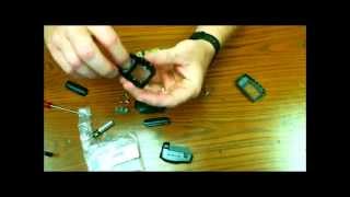 Replacing your 2 way lcd alarm remote shell case