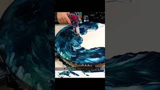 Why does Fluid ART TRIGGER TROLLS!?  #Art #DIYArt #ArtInspiration #ArtShorts #ArtistsOfYouTube