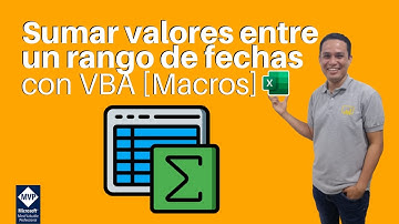🚀 Sumar valores entre un rango de fechas en VBA | ExcelAprende